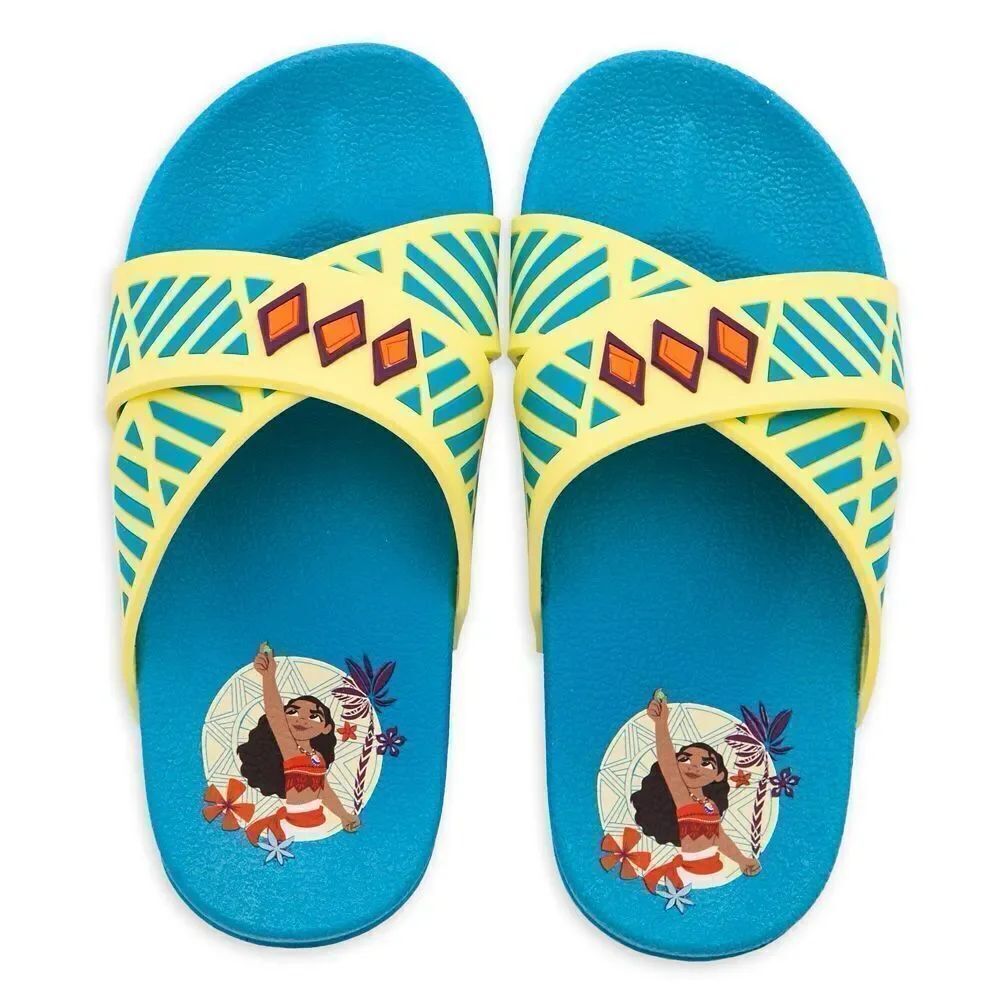 Moana Swim Slides for Kids Size 13/1 NWT